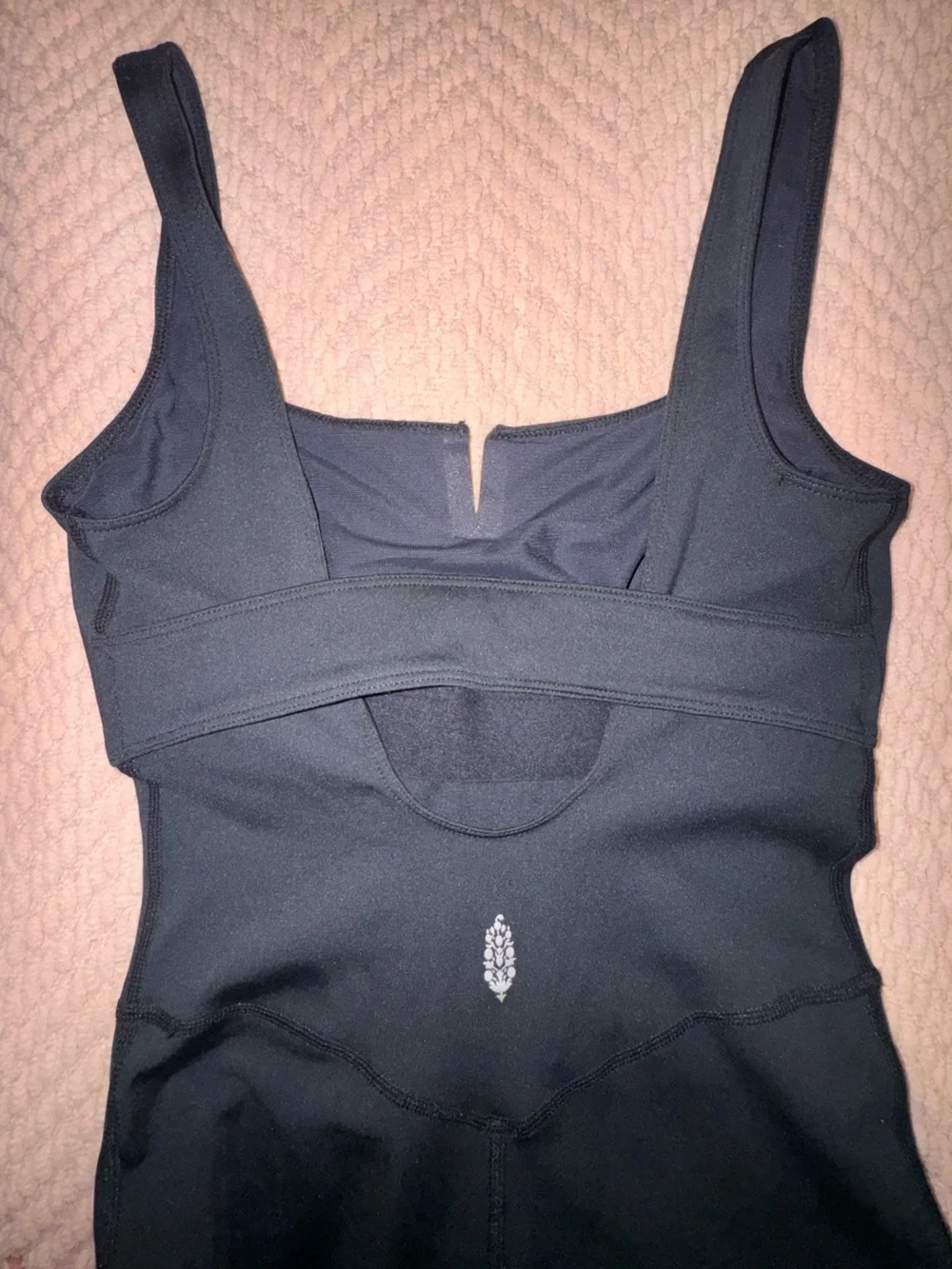 FP Movement Lose Control Onesie Black XS NWOT Athletic Jumpsuit
